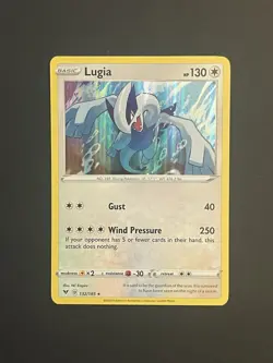 Lugia 132/185 Holo Rare Vivid Voltage Set NM Pokemon Card - Image 1