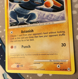 Croagunk 61/99 Non Holo Platinum Arceus Set Pokemon Card 2009 LP - Image 4
