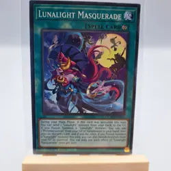 Yugioh TCG Trading Card Single Lunalight Masquerade #053 Spell Card - Image 1