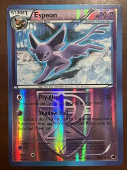 Espeon Reverse Holo Plasma Freeze 48/116 B&W Uncommon Pokemon TCG Card LP - Image 1