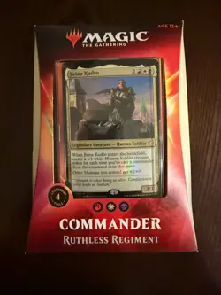 Ruthless Regiment Commander Deck MTG - BEAND NEW FACTORY SEALED! 630509943579 - Image 1