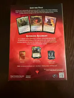 Ruthless Regiment Commander Deck MTG - BEAND NEW FACTORY SEALED! 630509943579 - Image 2