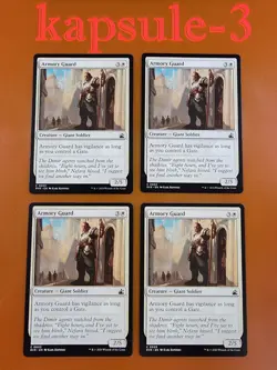 4x Armory Guard | Ravnica Remastered | MTG Magic Cards - Image 1