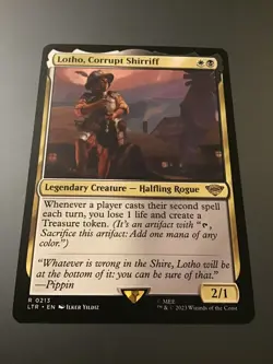 MTG Lord Of The Rings #0213 Lotho, Corrupt Shirriff NM - Image 1