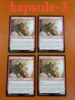 4x Tin Street Dodger | Ravnica Remastered | MTG Magic Cards - Image 1