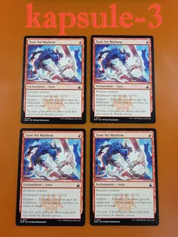 4x Taste for Mayhem | Ravnica Remastered | MTG Magic Cards - Image 1