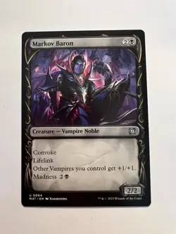 Markov Baron - SHOWCASE - MTG March of the Machine: The Aftermath - NM - Image 1