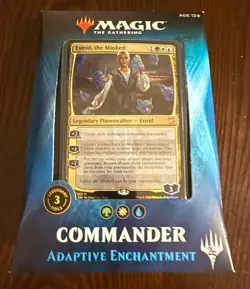 Adaptive Enchantment Commander Deck MTG - BRAND NEW FACTORY SEALED! - Image 1