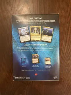 Adaptive Enchantment Commander Deck MTG - BRAND NEW FACTORY SEALED! - Image 2