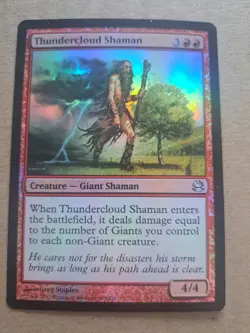 Thundercloud Shaman mtg foil - Image 1