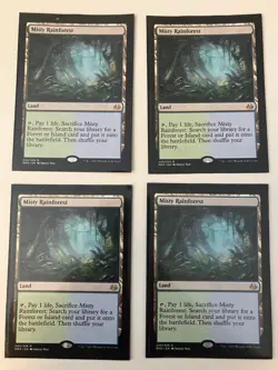 4x Misty Rainforest - MM2017 - NM/LP - Magic the Gathering Playset - MTG - Image 1