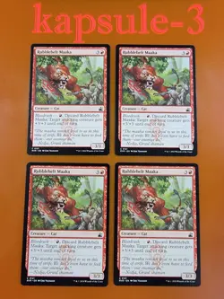 4x Rubblebelt Maaka | Ravnica Remastered | MTG Magic Cards - Image 1