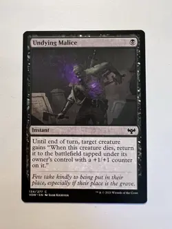 Undying Malice - MTG Innistrad: Crimson Vow - NM - Image 1