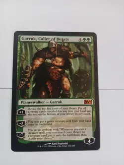 MTG Garruk, Caller Of Beasts Magic 2014 (M14) Near Mint Condition ●14 - Image 1
