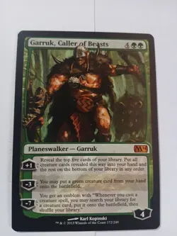 MTG Garruk, Caller Of Beasts Magic 2014 (M14) Near Mint Condition ●14 - Image 3