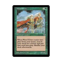 WOTC MtG Portal Wood Elves (R) NM - Image 1