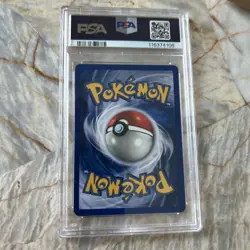 2000 Pokemon Gym Heroes Lt. Surges Pikachu 1st Edition #81 Nm Mint PSA 8 - Image 3