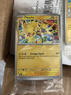 Pikachu Promo 2025 World Championships SVP EN 225 Pokemon Worlds - Image 1
