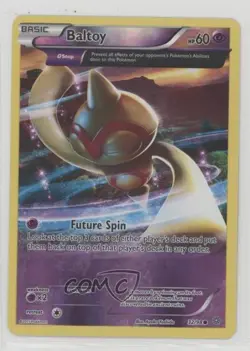 Baltoy Reverse Foil Pokemon XY Ancient Origins #32 15fy - Image 1