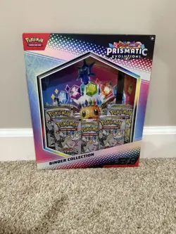 Pokemon TCG Scarlet Violet Prismatic Evolutions Binder Collection SHIPS SAME DAY - Image 1