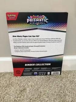 Pokemon TCG Scarlet Violet Prismatic Evolutions Binder Collection SHIPS SAME DAY - Image 2