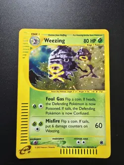 Pokemon Weezing Expedition 32/165 Holo Nm/mint - Image 1