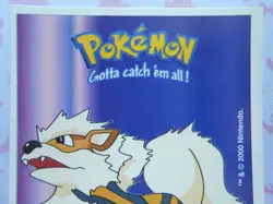 ARCANIN / ARCANINE #59 - DUNKIN BOOMER 2000 - CARTE POKEMON - TRES BON ETAT - Image 2