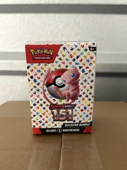 Pokemon TCG Scarlet & Violet 151 Booster Bundle Sealed New (6 packs) (7 bundles) - Image 1