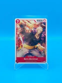 ONE PIECE Card Game TCG / Benn.Beckman P-021 / Promo ENG NM - Image 1