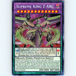 Yugioh Supreme King Z-ARC MACR-EN039 Unlimited Secret Rare Holo - NM 💎 - Image 1