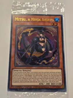 Mitsu the Insect Ninja●LART●YUGIOH●PORTUGUESE ●ULTRA RARE●SEALED●NM●31020 - Image 1