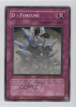 D - Fortune Unlimited YuGiOh Light of estruction #LODT-EN066 2008 1e7 - Image 1