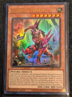 Yugioh Kashtira Fenrir DABL-EN012 Ultra Rare 1st Edition NM - Image 1