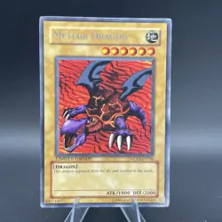 Yugioh Meteor Dragon MDP2-EN008 LIMITED Edition Mcdonalds Promo LP - Image 1