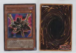 Infernity Avenger Unlimited YuGiOh The Shining Darkness #TSHD-EN015 2010 1e7 - Image 3