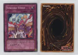 Synchro Strike 1st Ed. YuGiOh Crossroads of Chaos #CSOC-EN066 2008 1e7 - Image 3