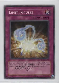 Limit Impulse Unlimited YuGiOh Stardust Overdrive #SOVR-EN072 2009 1e7 - Image 1