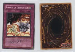 Lineage of Destruction Unlimited YuGiOh Crossroads Chaos #CSOC-EN069 2008 1e7 - Image 3
