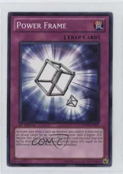 Power Frame 1st Ed. YuGiOh Yusei Fudo 3 Duelist Pack #DP10-EN027 1e7 - Image 1