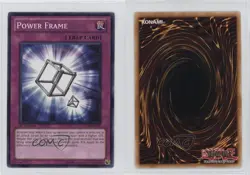 Power Frame 1st Ed. YuGiOh Yusei Fudo 3 Duelist Pack #DP10-EN027 1e7 - Image 3