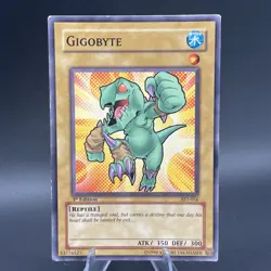 Yugioh Gigobyte AST-056 Common 1st Ed LP - Image 1