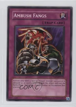 Ambush Fangs Unlimited YuGiOh Tactical Evolution #TAEV-EN070 2007 1e7 - Image 1