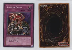 Ambush Fangs Unlimited YuGiOh Tactical Evolution #TAEV-EN070 2007 1e7 - Image 3
