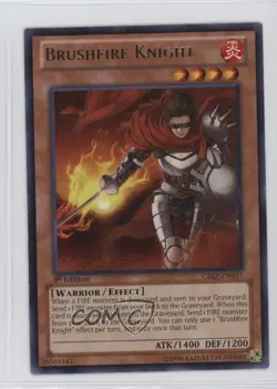 Brushfire Knight 1st Ed. YuGiOh Cosmo Blazer #CBLZ-EN037 1e7 - Image 1