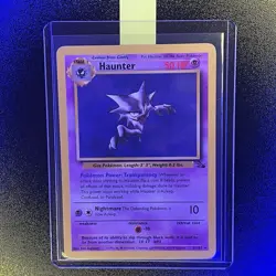 🔥 Haunter 21/62 🔥 Original Non Holo Rare Fossil Set Pokemon Card WOTC TCG 1999 - Image 1