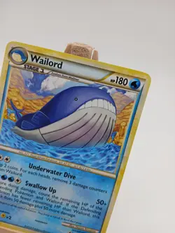 Wailord 31/102 - HGSS Triumphant - Regular Rare LP Pokemon Card, 2010 - Image 5