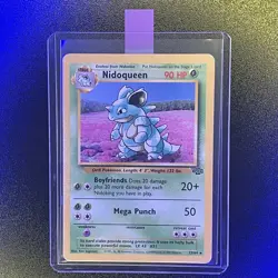🔥 Nidoqueen 23/64 🔥 Original Non Holo Rare Jungle Set Pokemon Card WOTC 1999 - Image 1