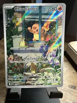 Pokemon Charmander 044 SV Scarlet & Violet Promo Holo Card NM Condition - Image 1