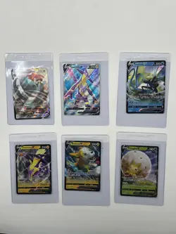 6 Pokemon TCG Card Bulk Lot Rebel Clash Holo V Vmax Toxtricity Copperajah MINT - Image 1