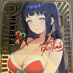 Goddess Story Gold METAL Card - Maiden Party - Serial Number #/200! Hinata Anime - Image 3